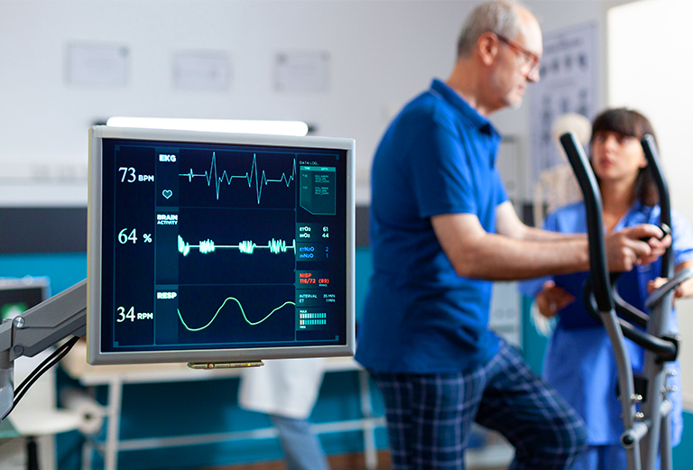 On-site EKG testing